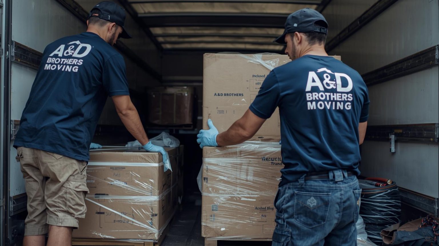 Manhattan apartment movers packing household items