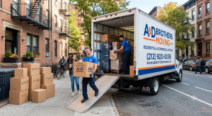 Professional Same Day Movers Service helping a family move in Jersey City and Newark