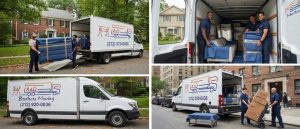 Apartment movers service in New York helping with a summer apartment move