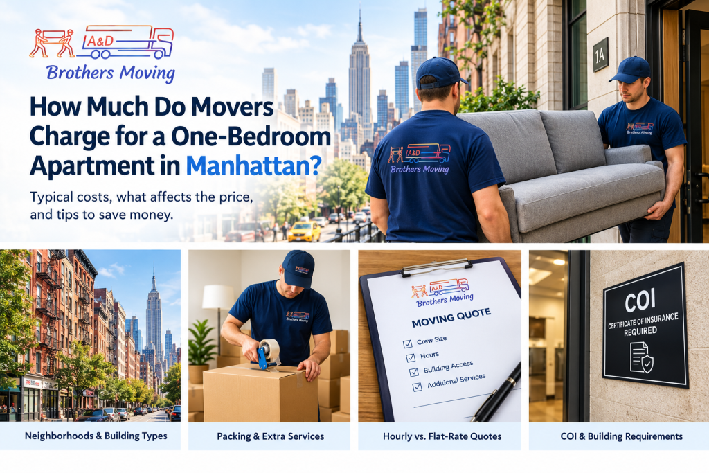 Best Apartmentin movers in Manhattan